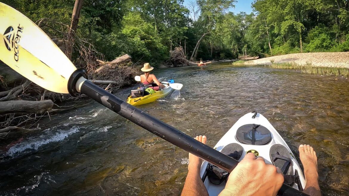 Kayak Fishing Camp Travel | Cadory River in Arkansas