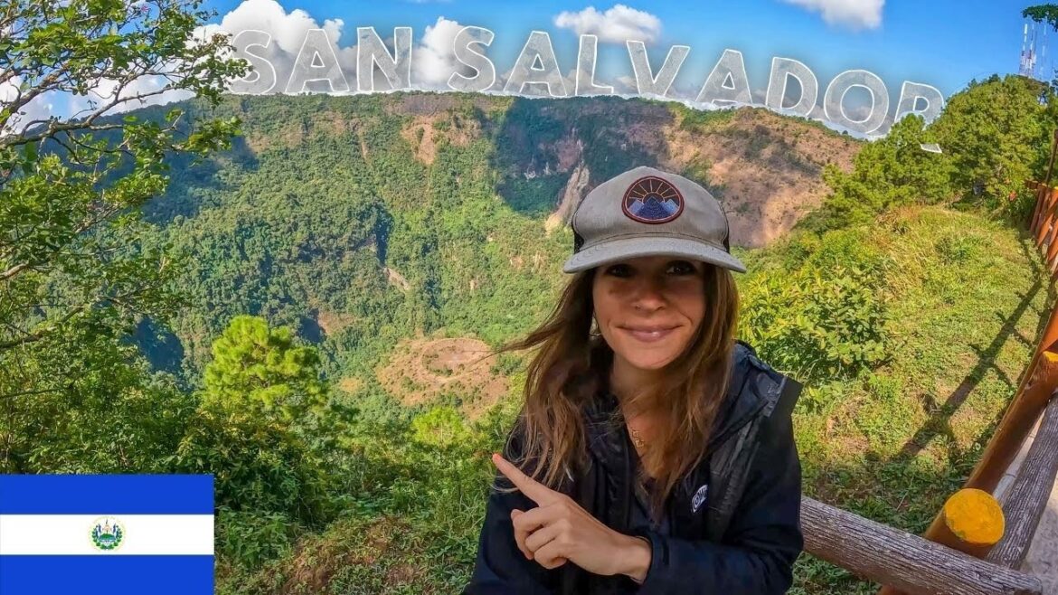 Words hidden in the crater … || VLOG 54 || El Salvador’s solo female motorcycle trip