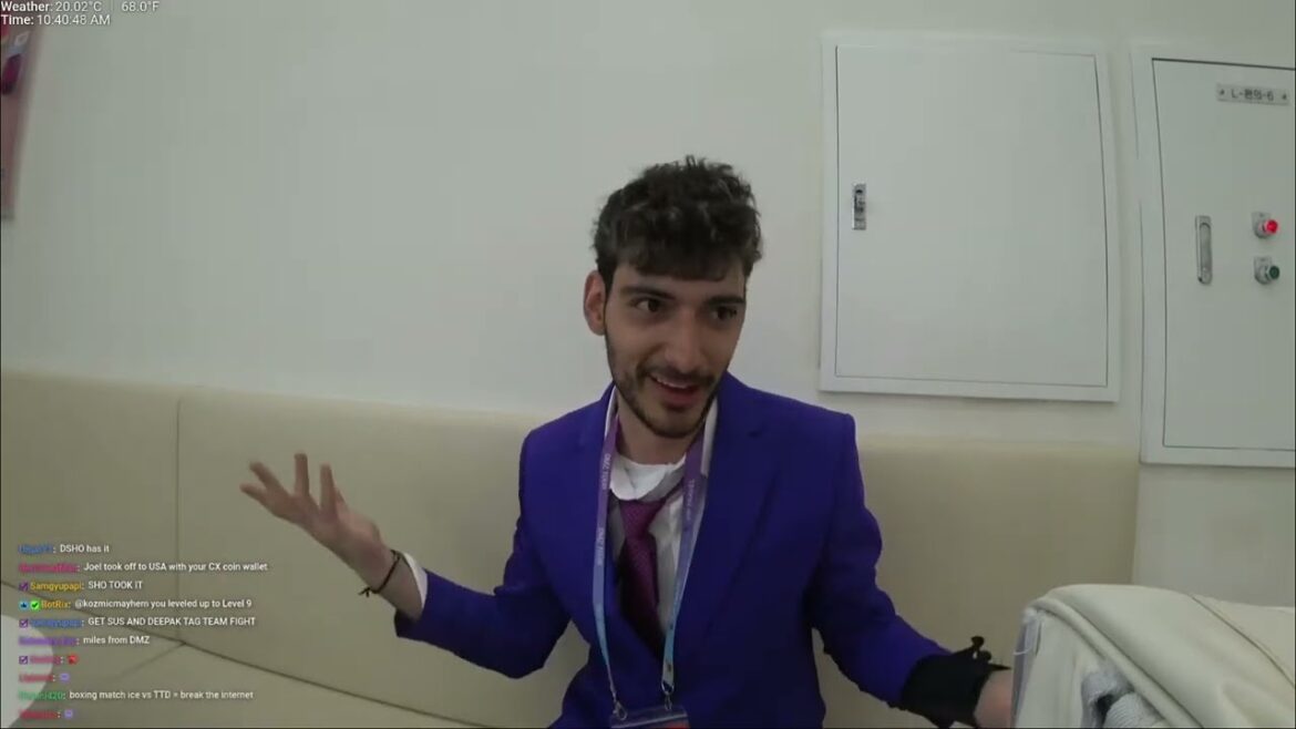 Ice Poseidon visits the Korean DMZ Museum #korea #Travel #live