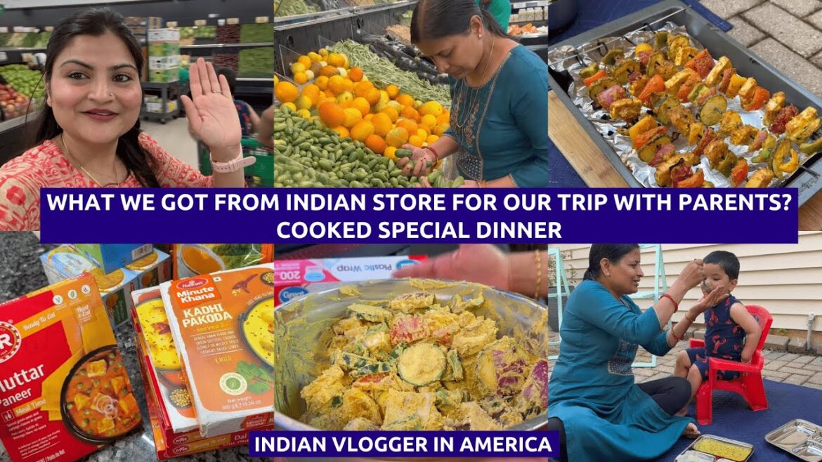 Long -term travel plan with Daddy Mama -What did you buy at an Indian store? ~ I made a special dish!