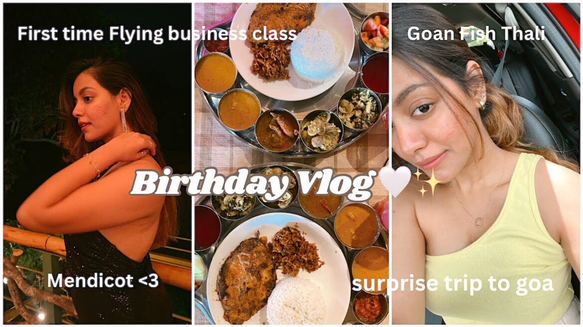 Surprise on birthdays by friends — Travel! Late flights, Gore fish tally, etc.