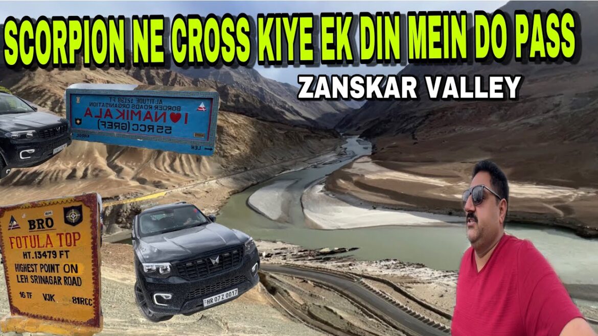Magnetic hill experimental failure with Scorpion | Leh Laddac Road Trip