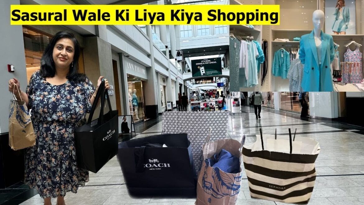 SASURAL KI LIYA SHOPPING for India Trip | Shopping Haul | Simple Living Wise Thinking