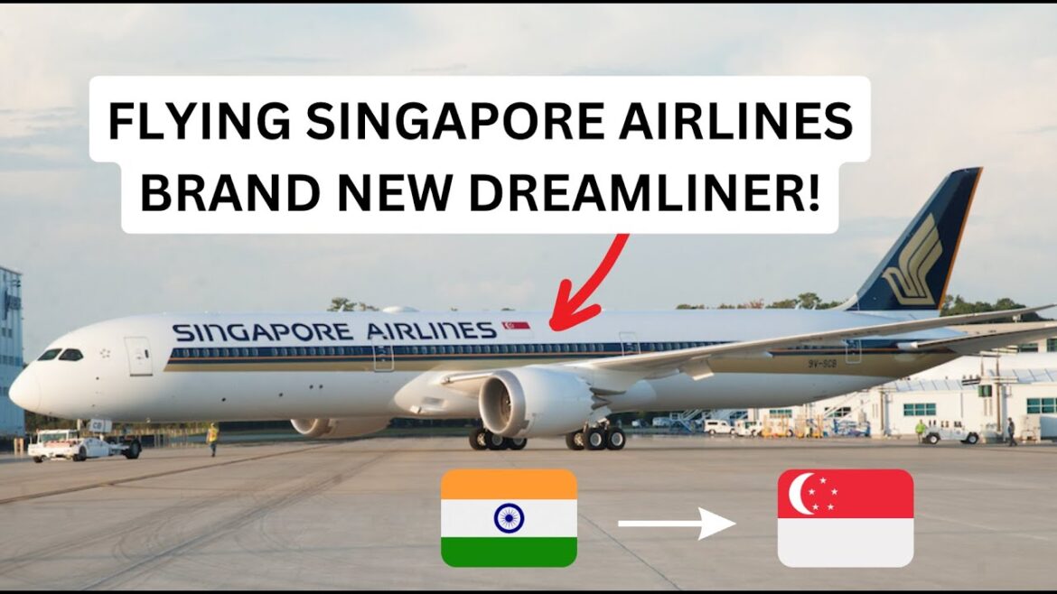 Trip Report / Singapore Airlines 787-1000 Dream Liner to Singapore from New Delhi to Singapore [Economy Class]