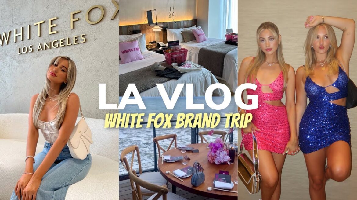 Weekend VLOG  White Fox Brand Trip  | Travel VLOG