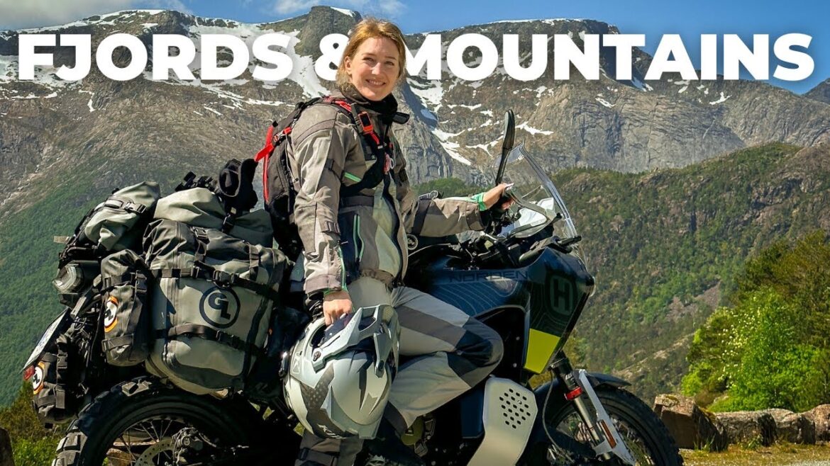 Norway’s magnificent fjord and mountain motorcycle camping trip at Norden 901 [S5-E2]