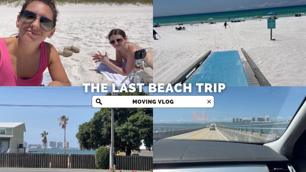 Last beach trip with mikah | Clean up the master bedroom