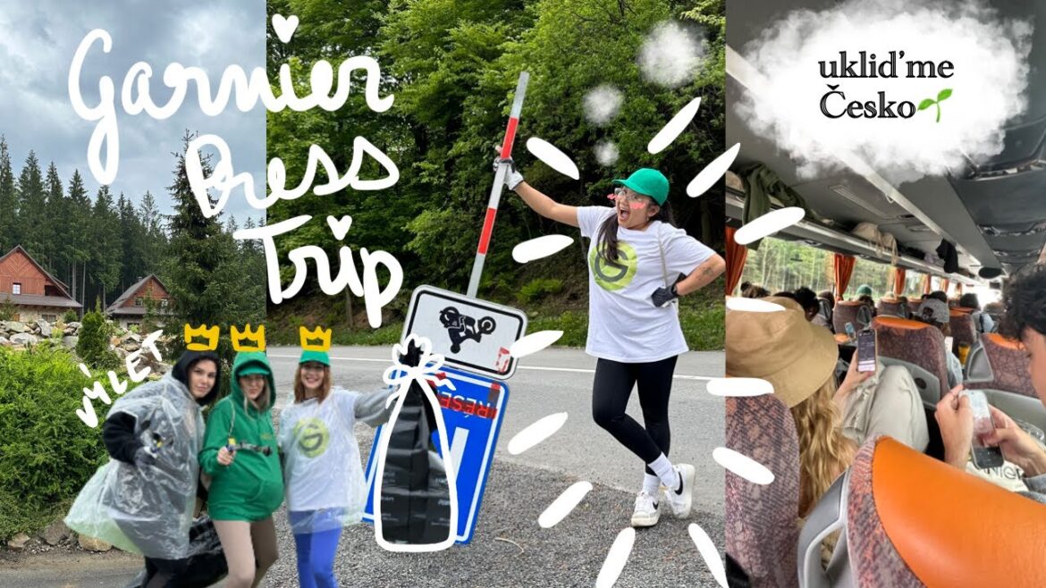 GARNIER PRESS TRIP -UKLízeli JSME ODPADKY Jídlo Welness SRAZ INFLUENCERů: D | TRAN KIM LY