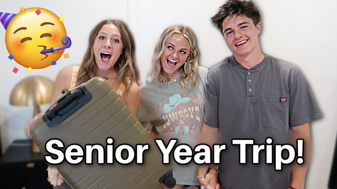 Senior trip with friends … I was impressed by her surprise!