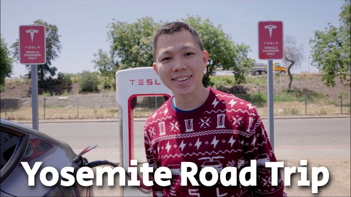 Tesla Road Trip -From San Francisco to Yosemite National Park (FSD Beta 11.4.2)